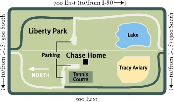 Map of Liberty Park