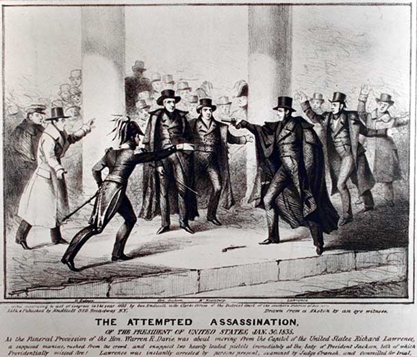 Assasination Attempt of President Andrew Jackson